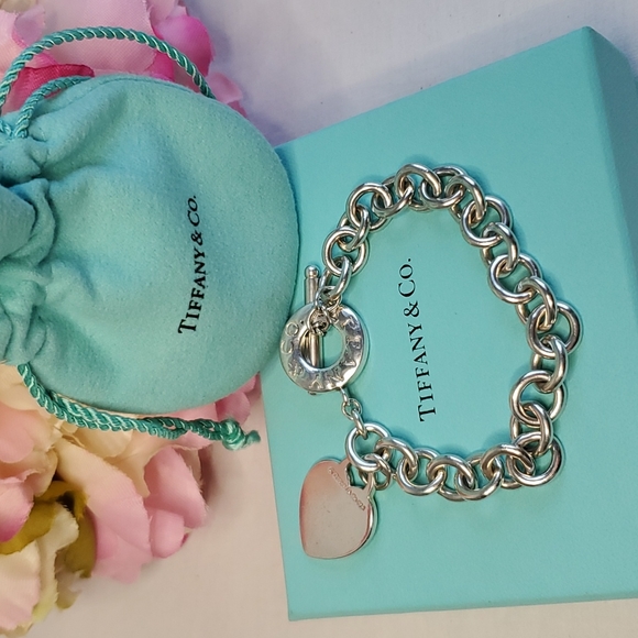 Tiffany Toggle Heart Bracelet (Blank) - Picture 5 of 7